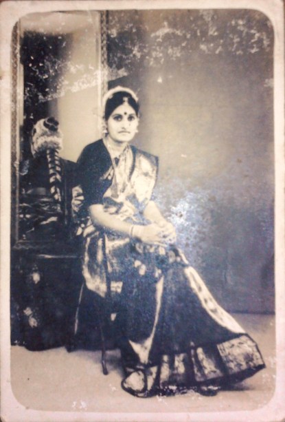 Mom on her wedding day